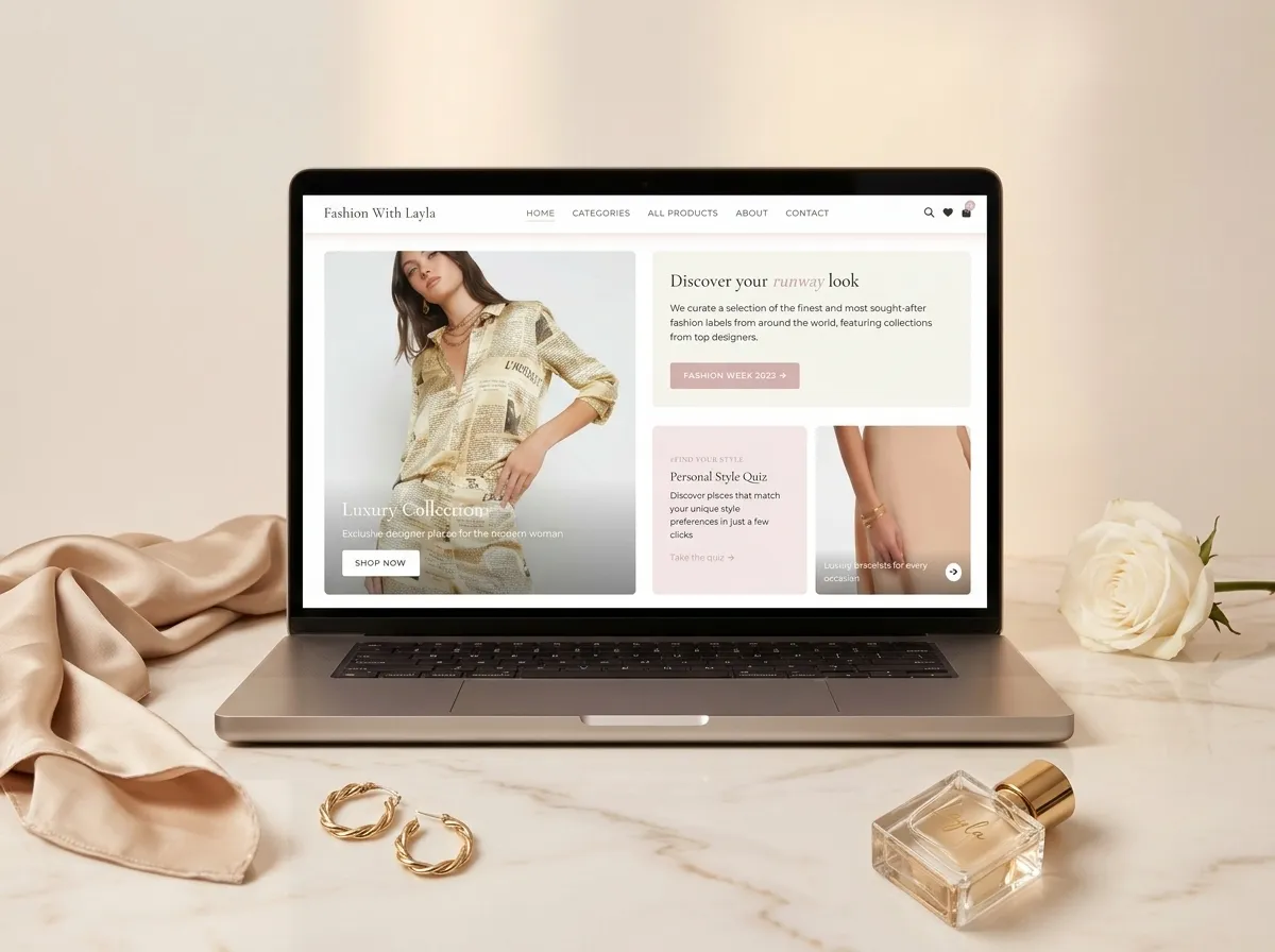 Fashion with Layla — Live Website