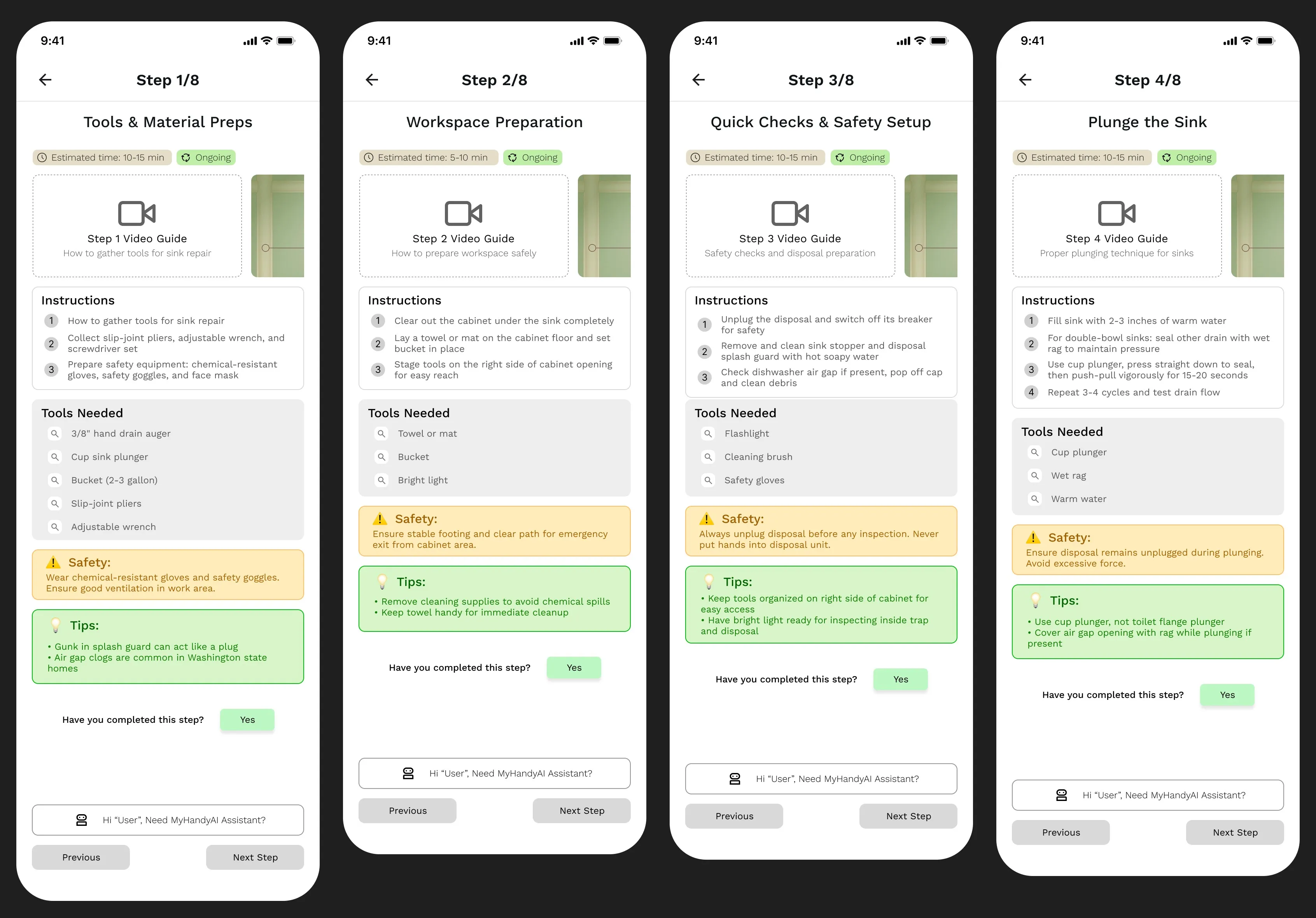 Mid fidelity wireframe
