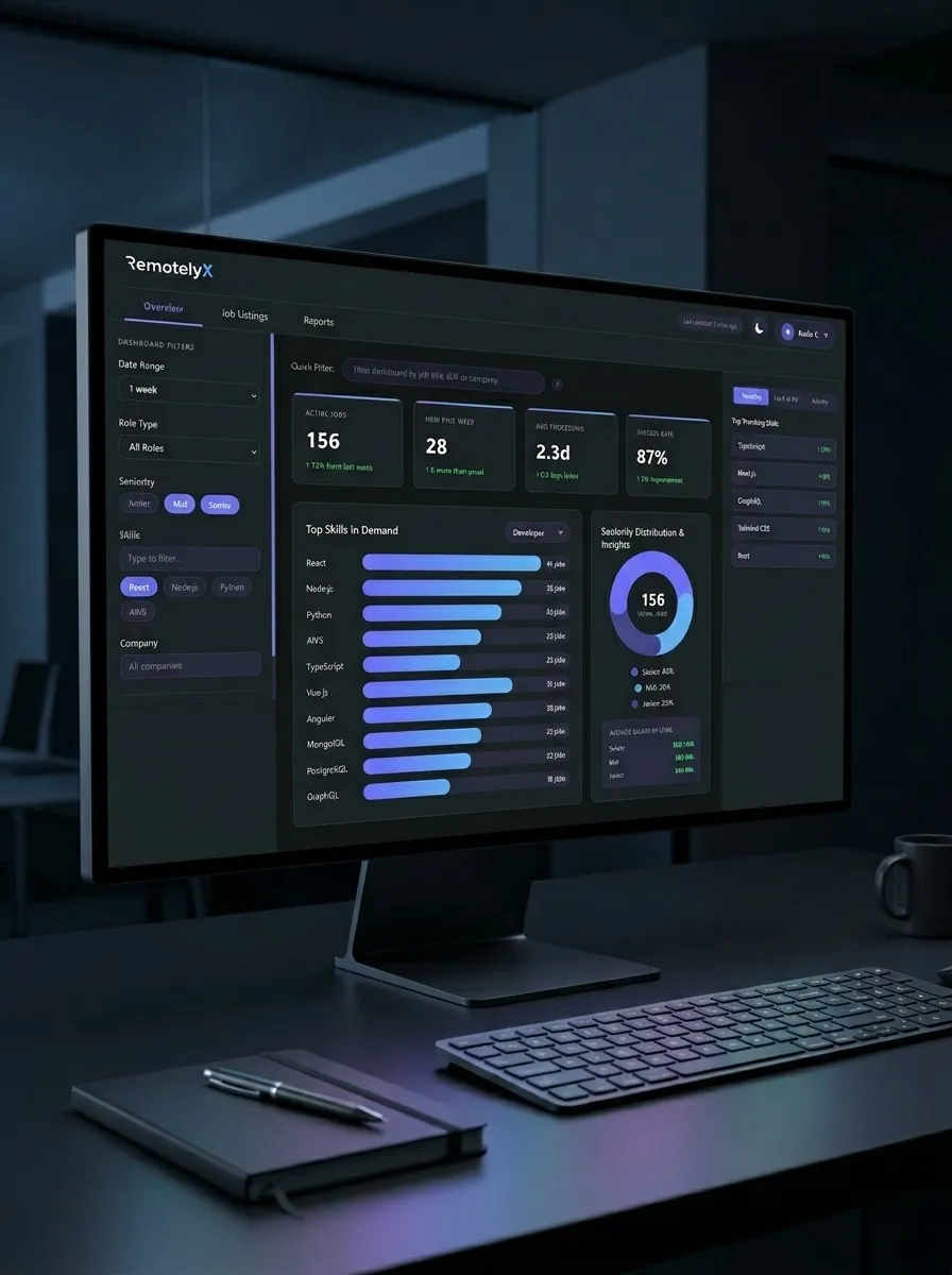 RemotelyX Dashboard